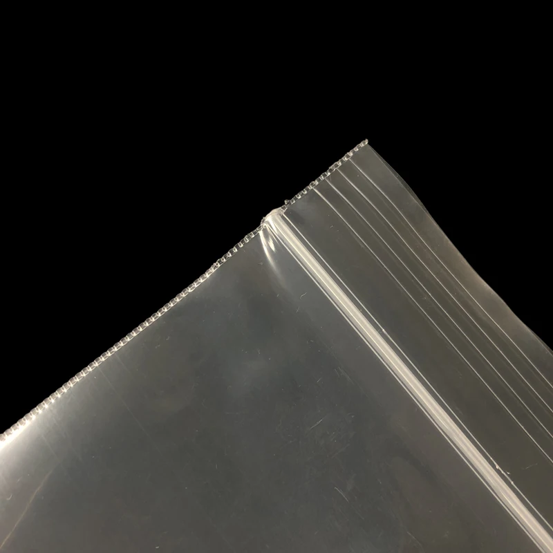  JWZB01 Zipper Plastic Pouch PE Bags Self Seal for