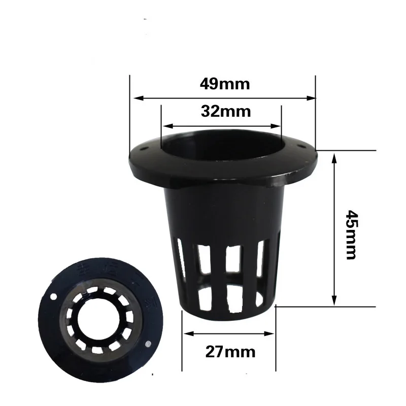 New Product Agriculture Greenhouse Plastic Net Pot NFT For Hydroponic System