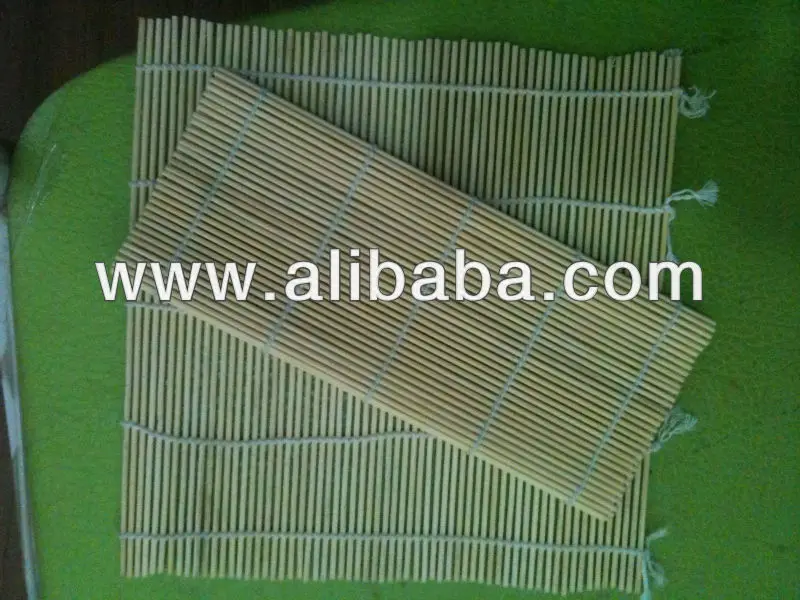 Eco-friendly White bamboo sushi mat sushi tools for sale