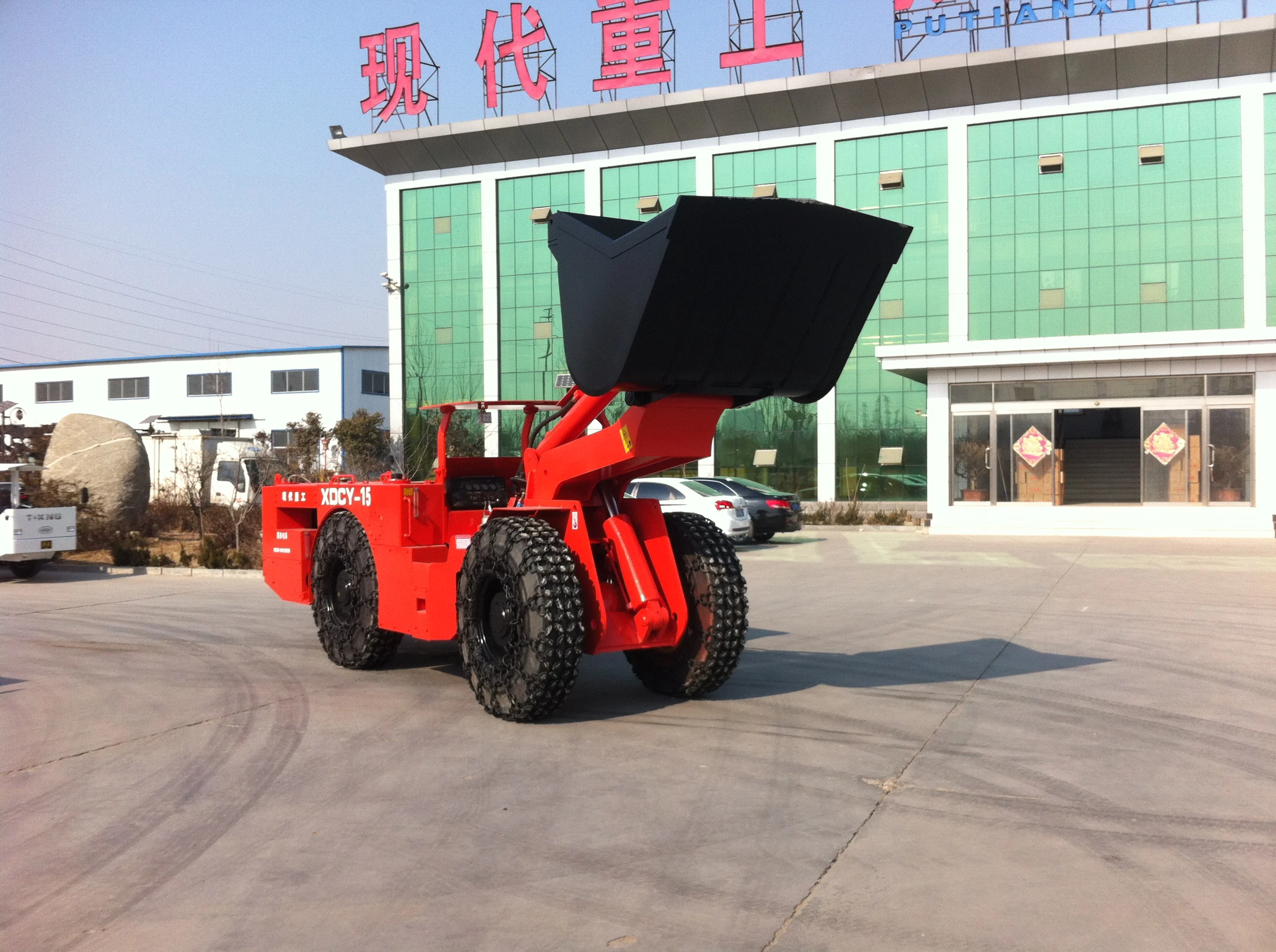 1.5 cubic meter LHD/ Underground Mining Vehicles/Scooptram for tunneling project