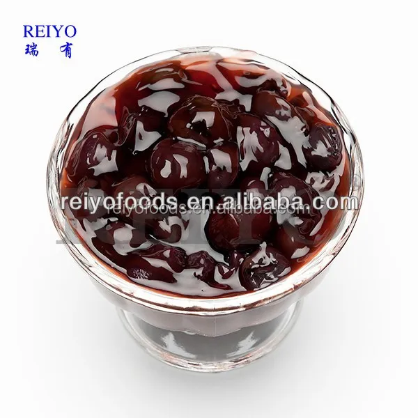 
best popular canned black cherry pie fruit filling for bakery 