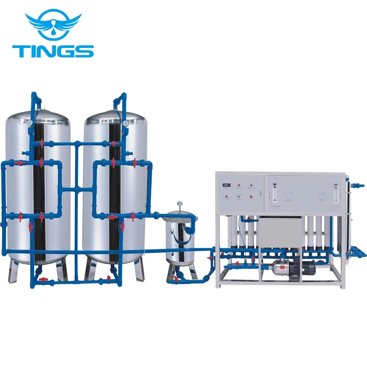 Tings RO-1000I reverse osmosis ro water treatment filtration/mineral water plants/reverse osmosis systems