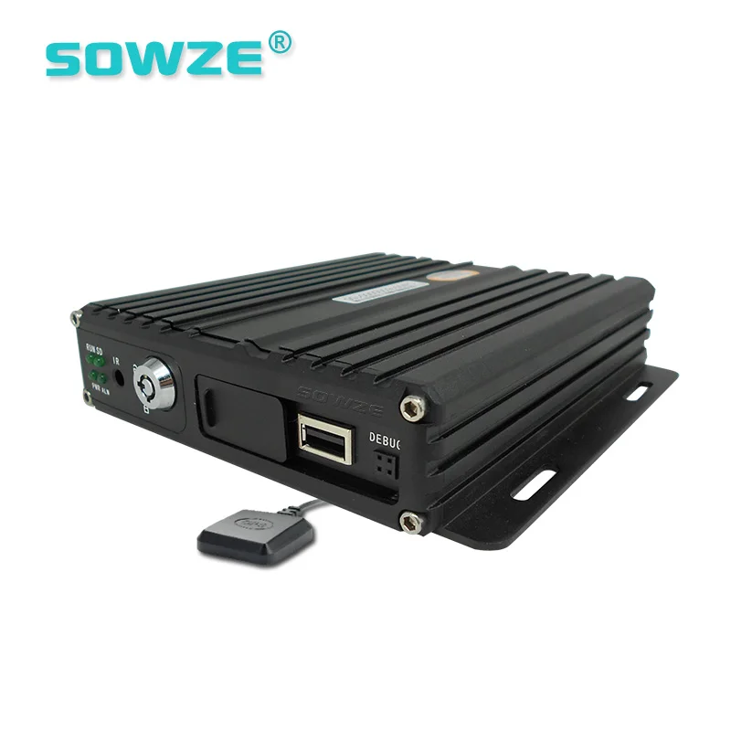 4Ch AHD 720 P SD Карты Мобильного Dvr С GPS Трекер Для Такси