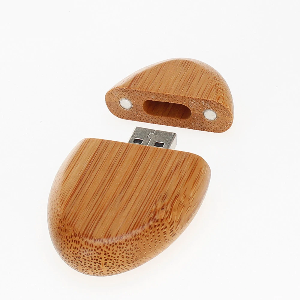 Carbonized wooden usb