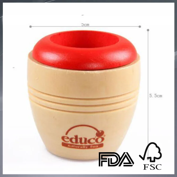 custom natural wood kaleidoscope children wood toy kaleidoscope