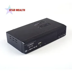 Комбо приемник dvb-s2 dvb-t2 комбо s2 + t2 hd телеприставка biss