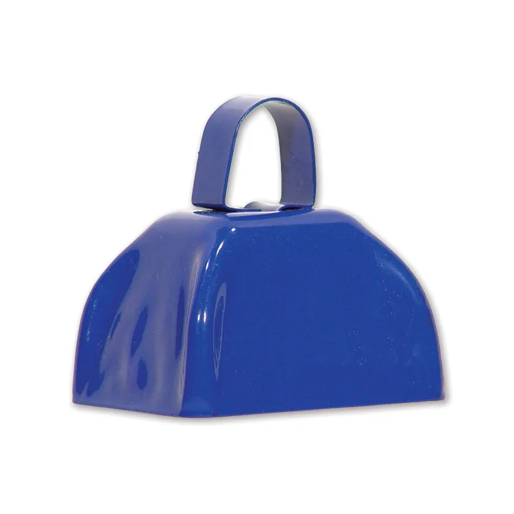 
3 inch custom printed promotional metal cowbell 
