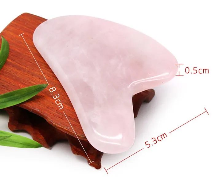 Hot Products To Sell Online Rose Quartz Guasha Tools Massage