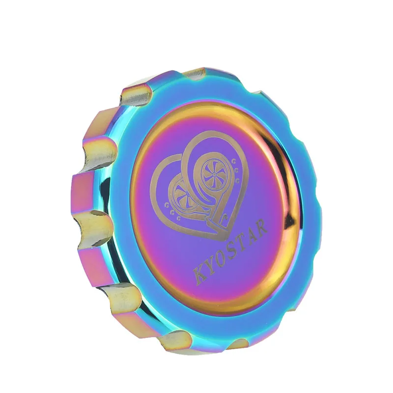 Neo chrome Racing Oil Filler Cap Fuel Tank Cover Aluminum For  Honda Toyota Mitsubishi