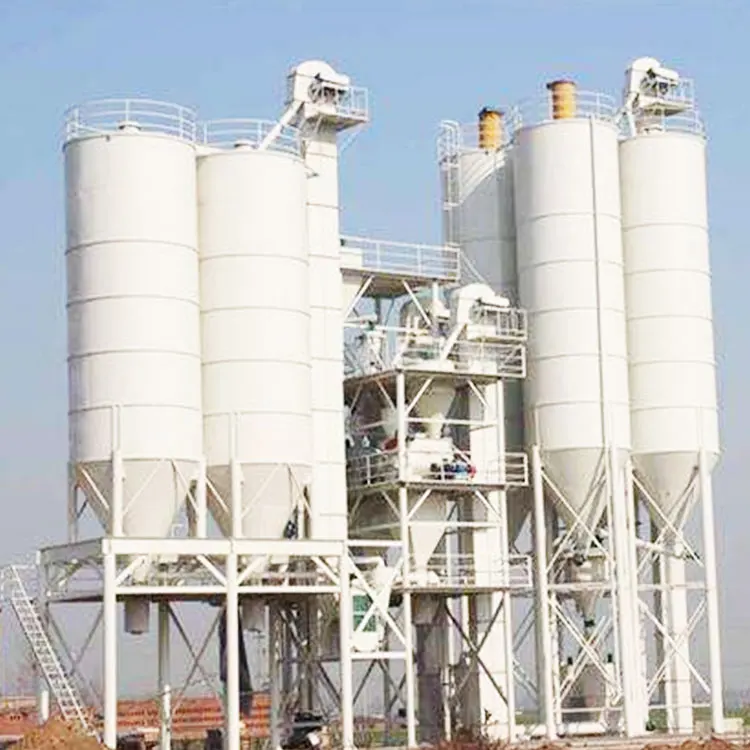 
TZS15 High efficiency automatic dry mix mortar manufacturing plant sales by China 