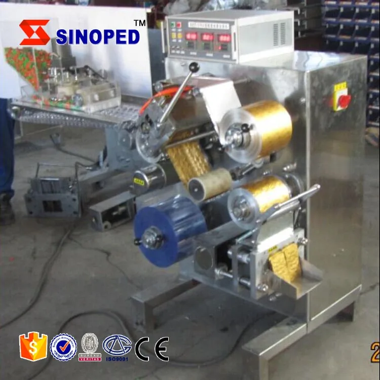 Mini manual blister sealing machines for capsule/pill/tablet DPT-80 pill blister packing machine