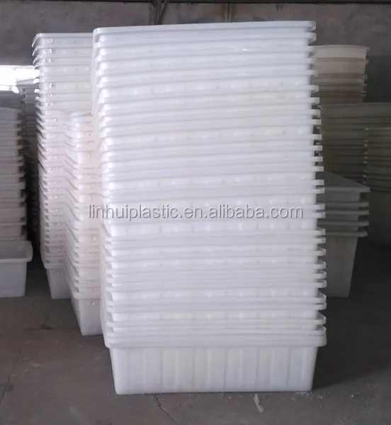 500L 1000L 1500L polyethylene laundry carts commercial food grade water plastic fish farm tank