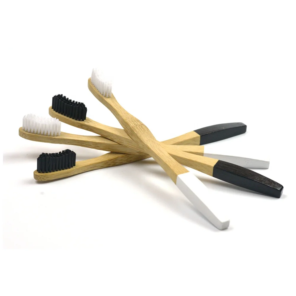 2 шт./упаковка, бамбуковые зубные щётки