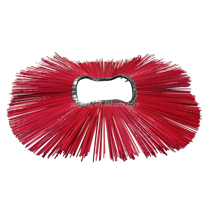 Anhui Factory Manufacture PP Material Wafer Brooms Street Road Sweeper Brushes