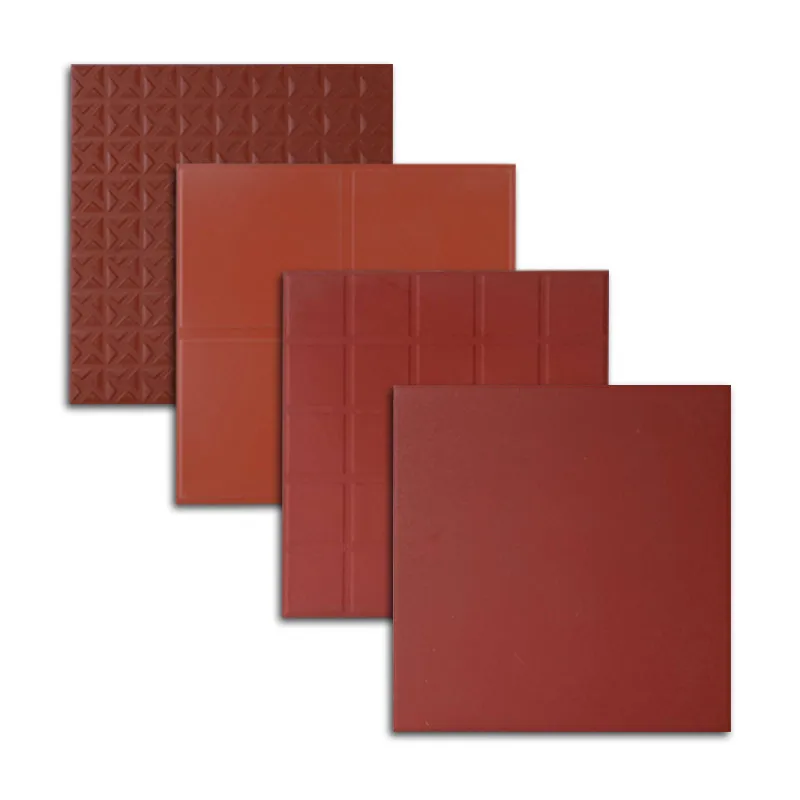 China Factory Best Price Red Quarry Tile 300x300 and 150x150 Direct China