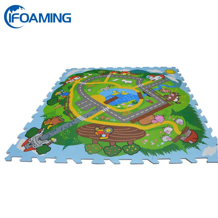 New Design Waterproof Thick Foam Floor Baby Crawling Mat Baby Play Mat