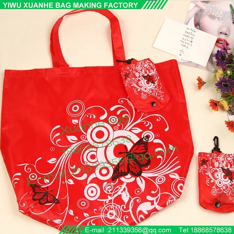 Новая недорогая рекламная многоразовая складная сумка для покупок