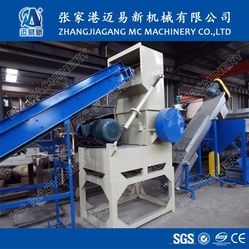 Dirty membrane Crushing washing and Recycling Machine Line