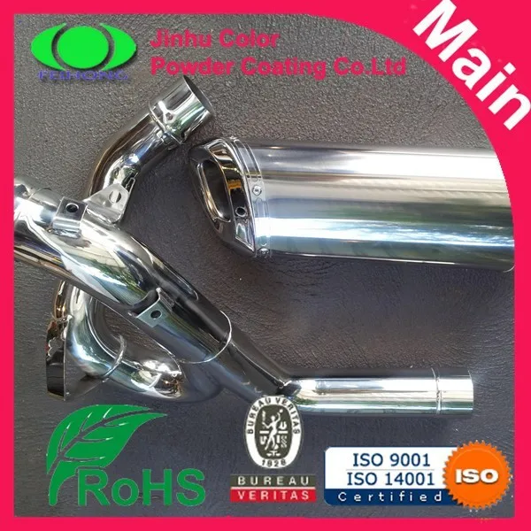 эпоксидной смолы полиэфира хромированная отделка порошковое покрытие краской