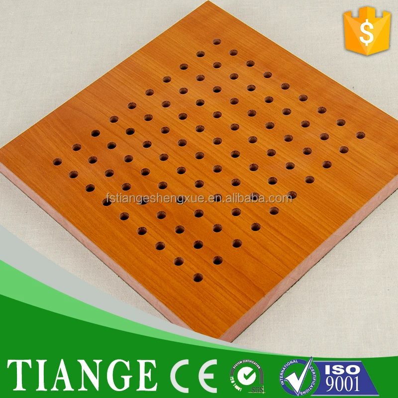 TianGe Factory  Recording studio wall and ceiling sound absorbing acoustic perforated panel