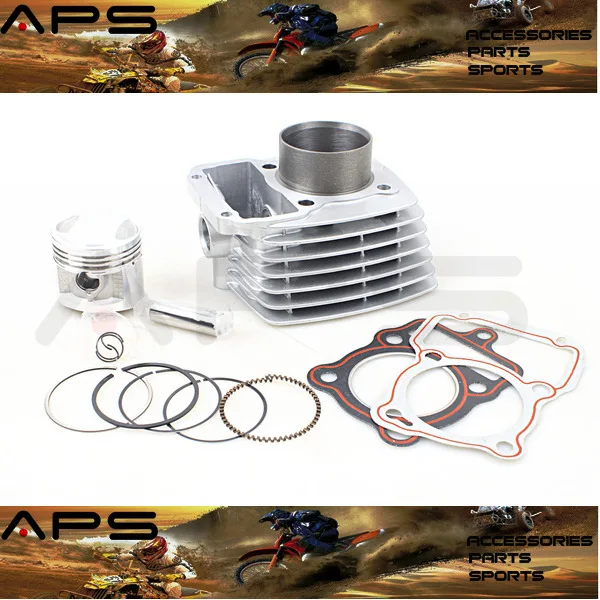 motorcycle cg125 56.5mm cylinder block kit 12pcs/set for cg engine