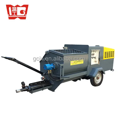 Cement Mortar Mixing Pumping Screeding Grouting Spraying Wall Plastering Rendering Machine