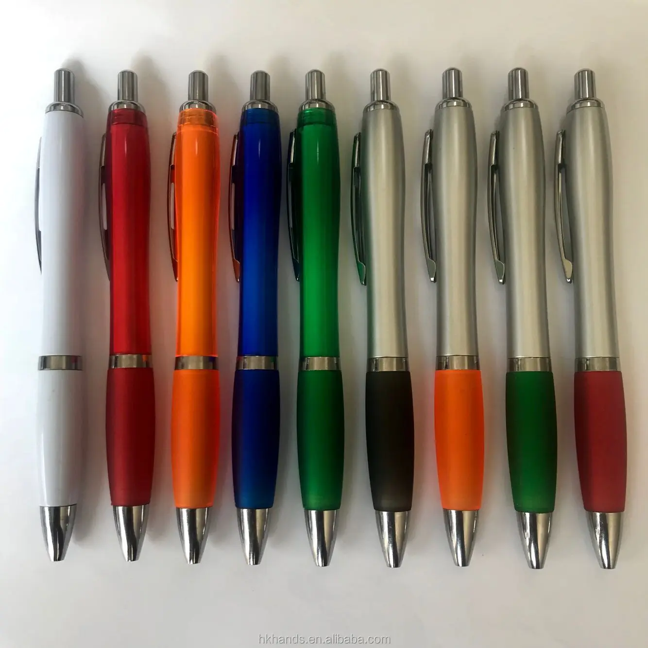 2024 Shenzhen Factory Custom business Logo Printed 0.5 Ballpoint Pen wholesale Promotional Plastic Ball Pen at a Cheap Price