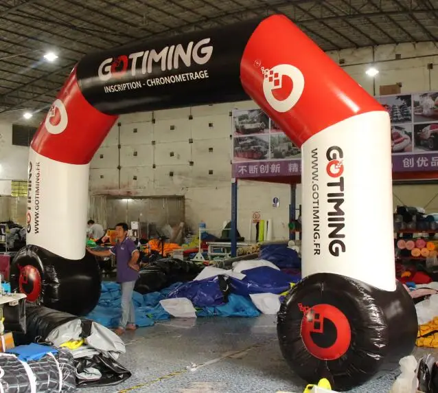 stand alone air tight inflatable arch for sports, custom logo and printing inflatable arch AR-82