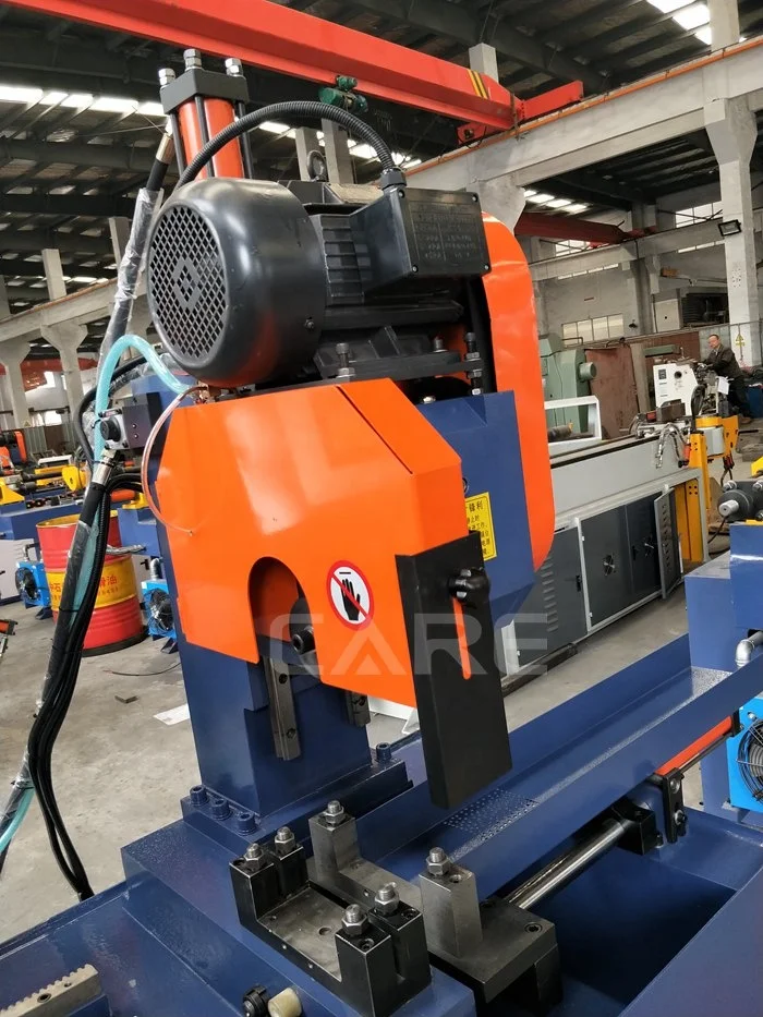 MC-400CNC Steel Cold Saw CNC Automatic Pipe Tube Cutting Machine with gear machine head for durable use