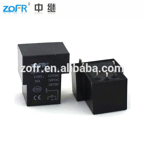 
Copper material silver contacts PCB type 1A 1B 1C 4pin 5pin 6pin 12v 24v jqx-15f t90 30A relay 