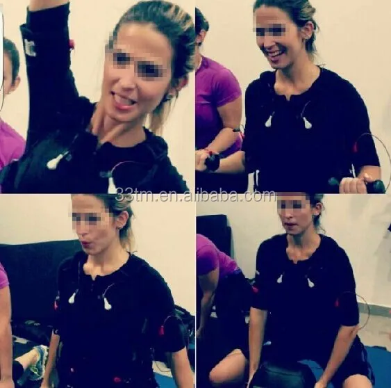 Factory price ems fitness machines electrical muscle stimulator suit in Gym