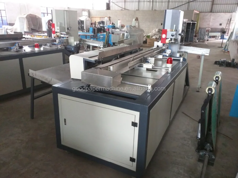 Automatic bathroom paper cutting equipment band saw toilet paper cutting machine