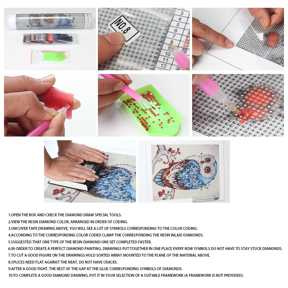 5d diamond painting frame panda design diy crystal diamond painting