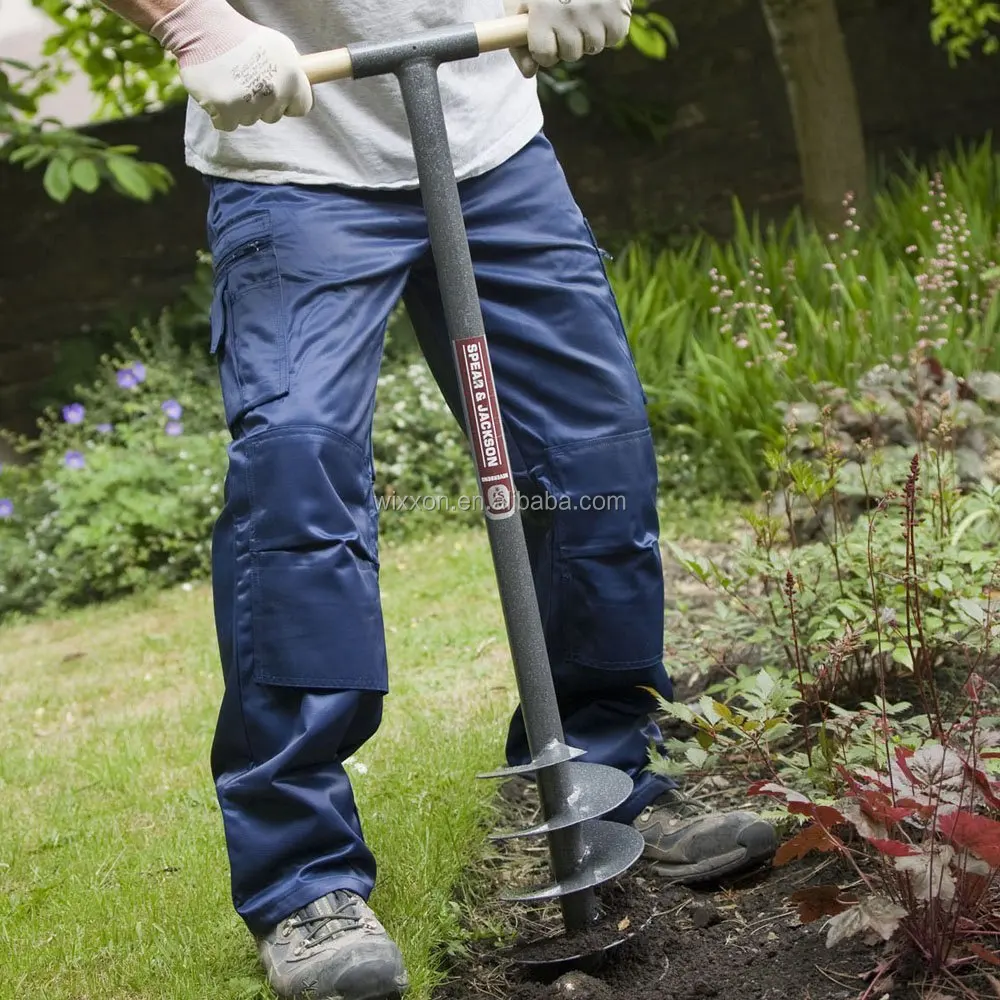  Ручной земляной шнек для сада со стальной рамой