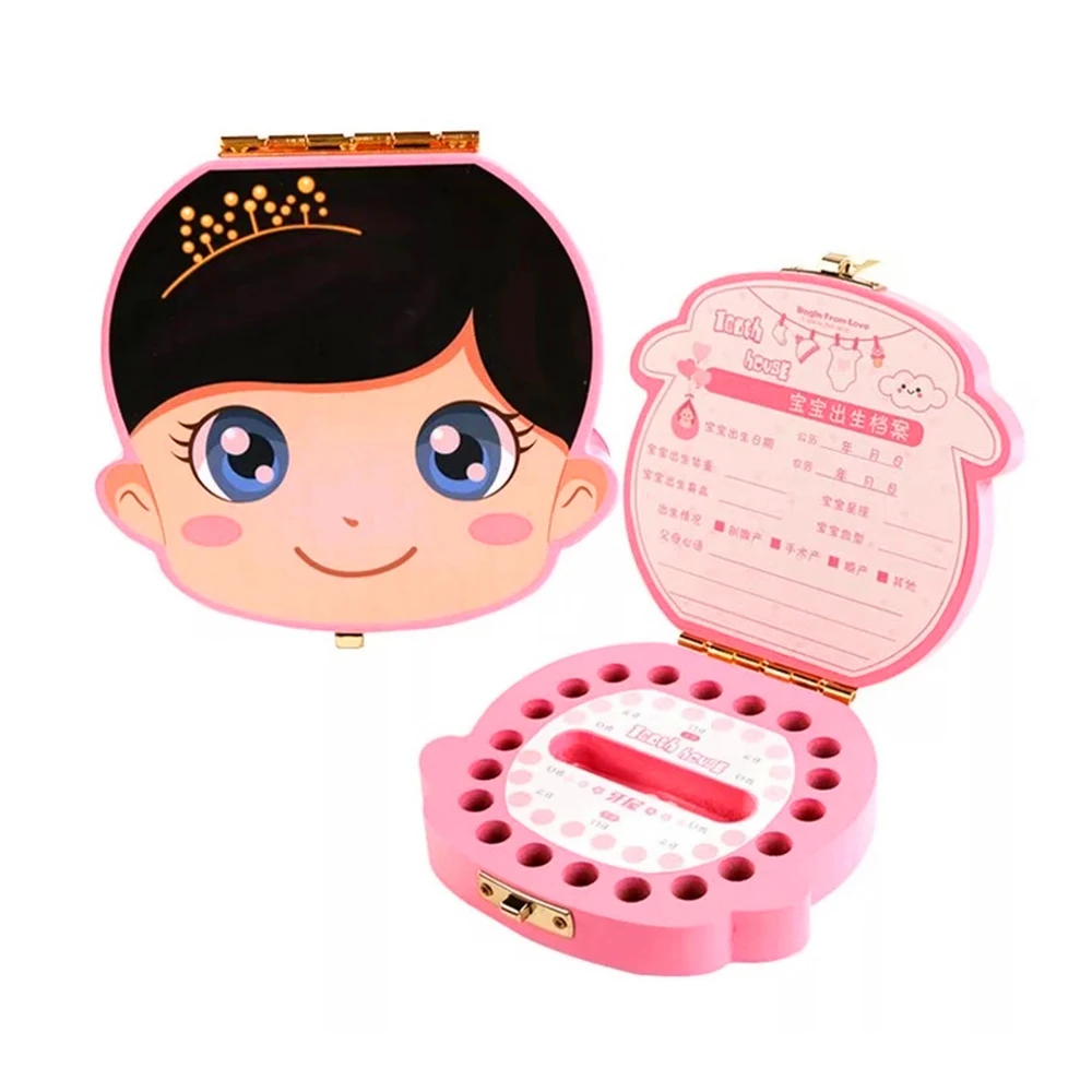 Wholesale Baby Fairy First Tooth Box Wooden