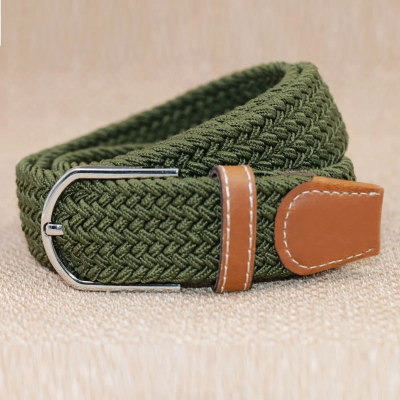 Custom Elastic Woven Fabric Belt For Man