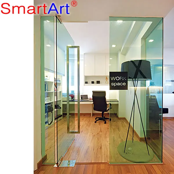 
glass office partitions with glass office door 
