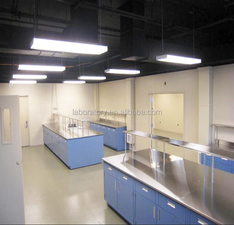 School laboratory Furniture Lab Stainless Steel Work  Table