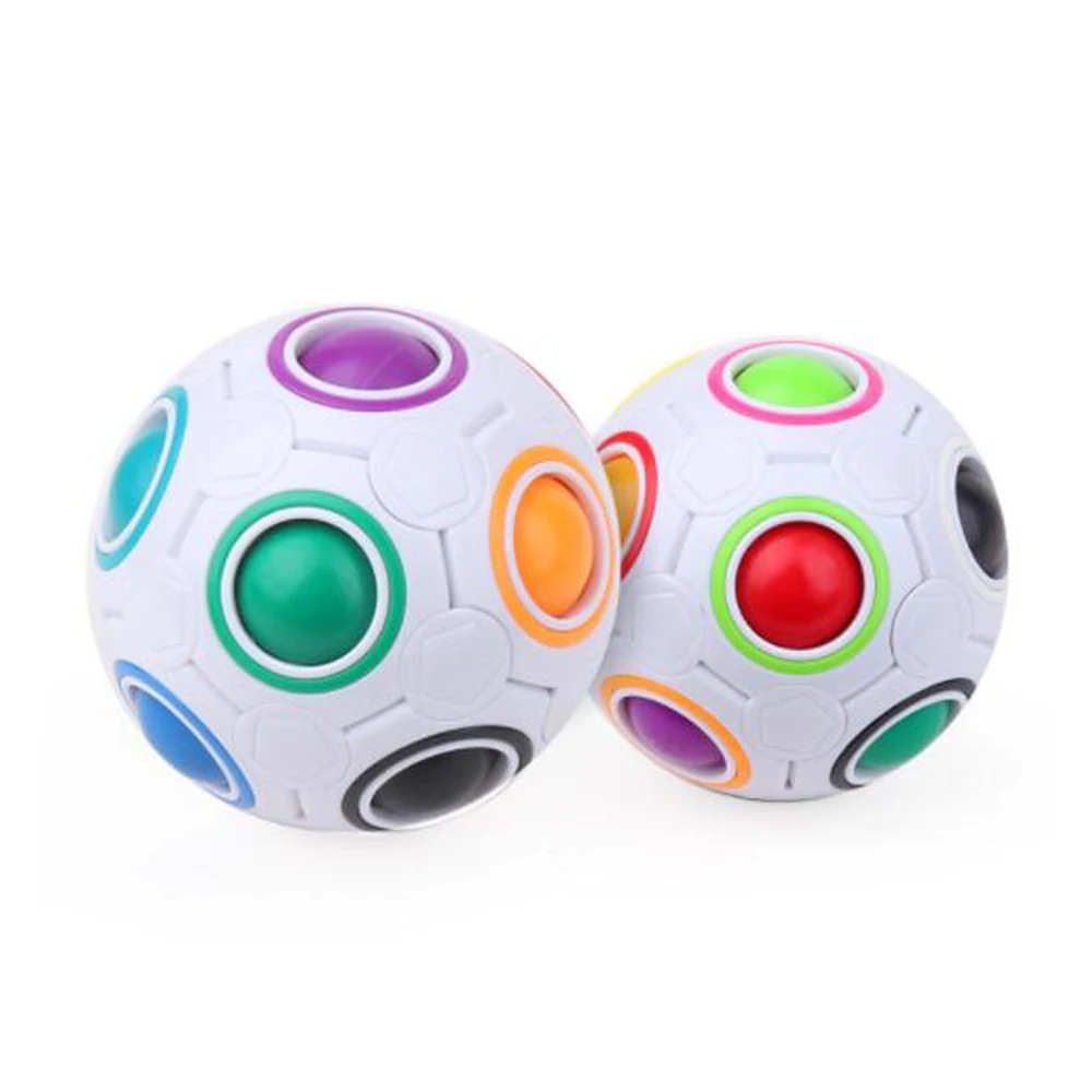 New arrival educational creative anxiety stress relief magic rainbow ball