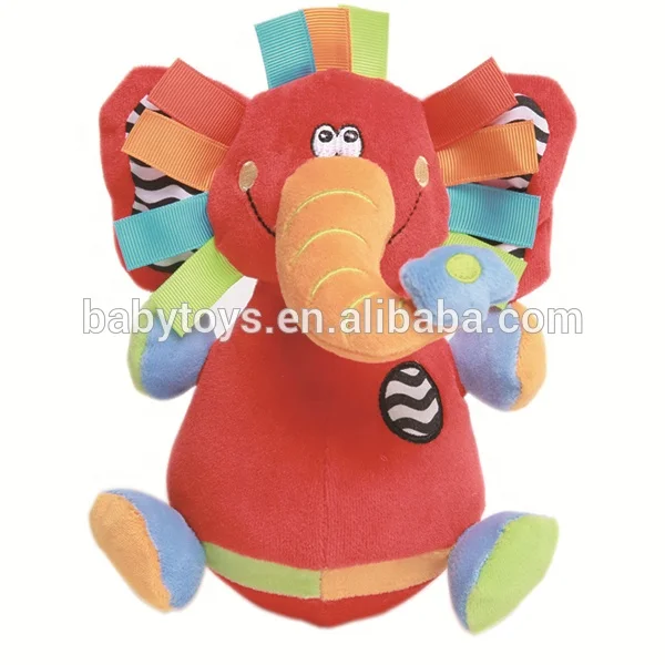 Baby Plush Musical Hanging Elephant Toy
