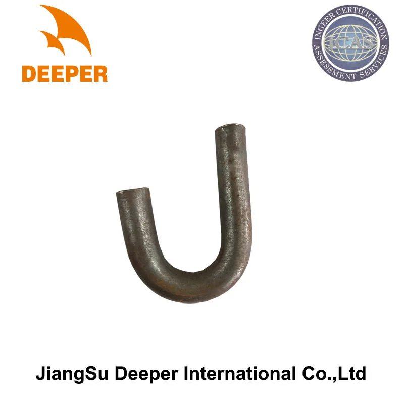 J Style 5/8 Rope Hook Weld on Finished Self Color