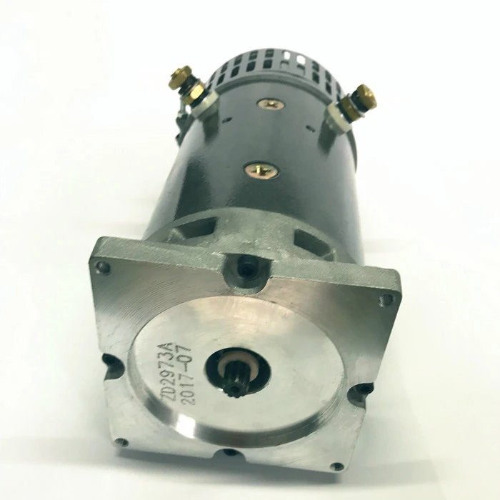 Brush 24v DC 2.2kw Hydraulic motor for oil pump