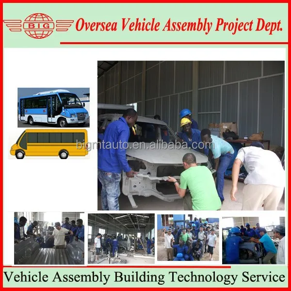 Send Engineers to Guide City Bus Assembly And Transport Station Building