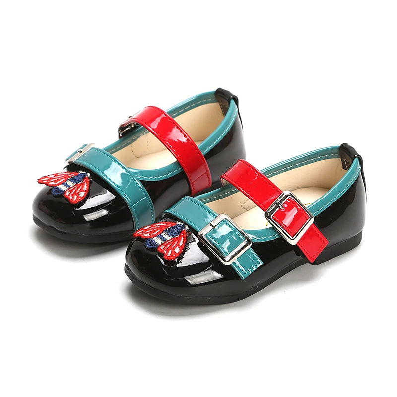 2019New fashion  cute baby dress shoes girls