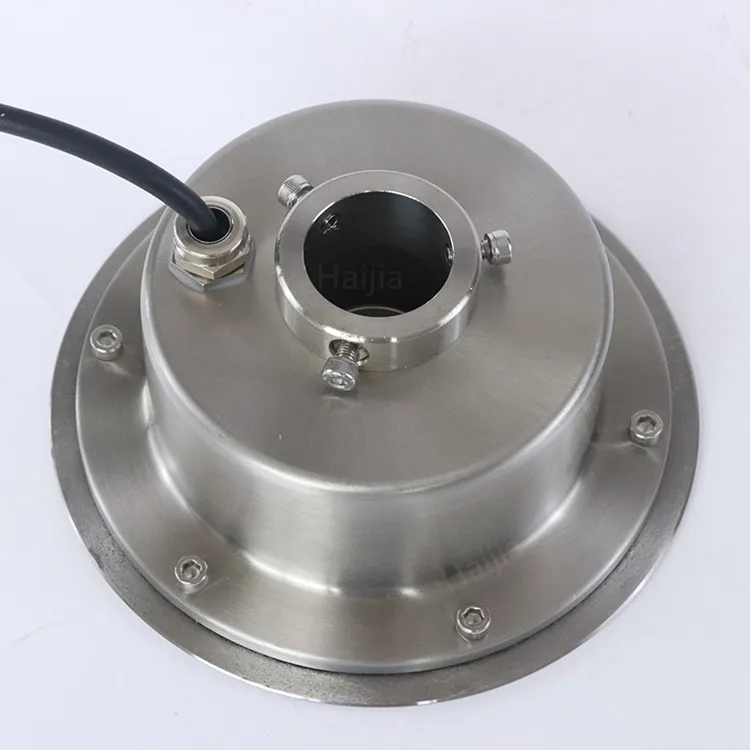 high quality stainless steel frame 9W DMX control LED color changing water dance light fountain