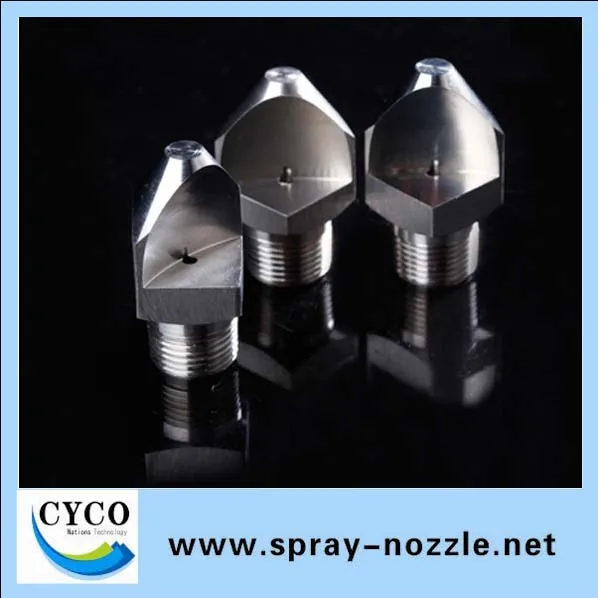 
Deflection washing nozzle, flat fan spray nozzle,veejet water spray nozzle 