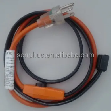 16w/m electric pipe heating cable