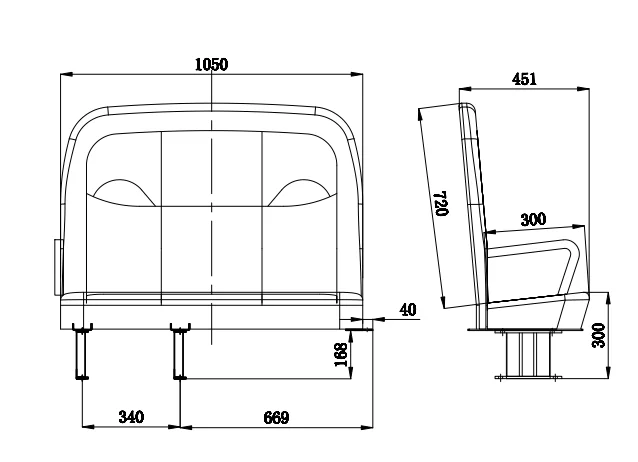 
JiuLong YE School Bus Seat For Pre-school Children Auto Bus Aoach Business VIP Sear 
