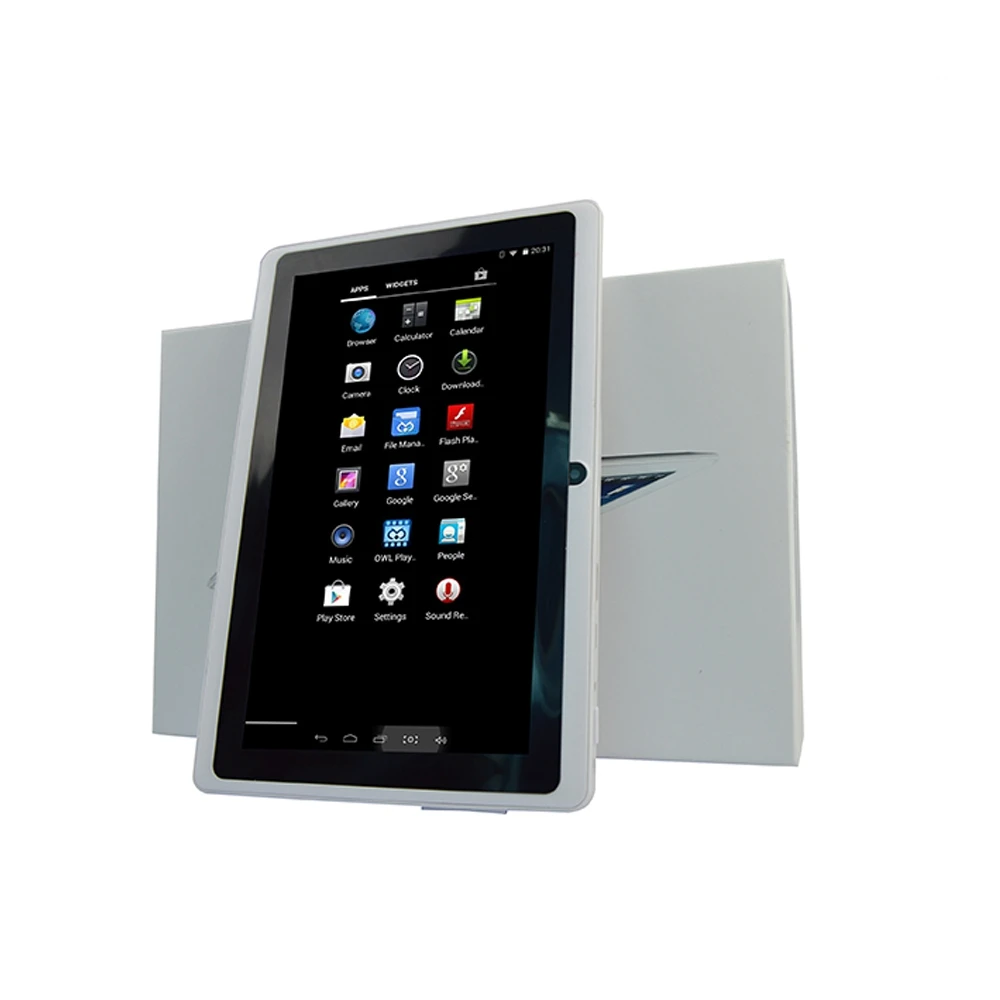 7 дюймов дети Quad Core Android Tablet PC Q88 4.4 android-планшет прошивки