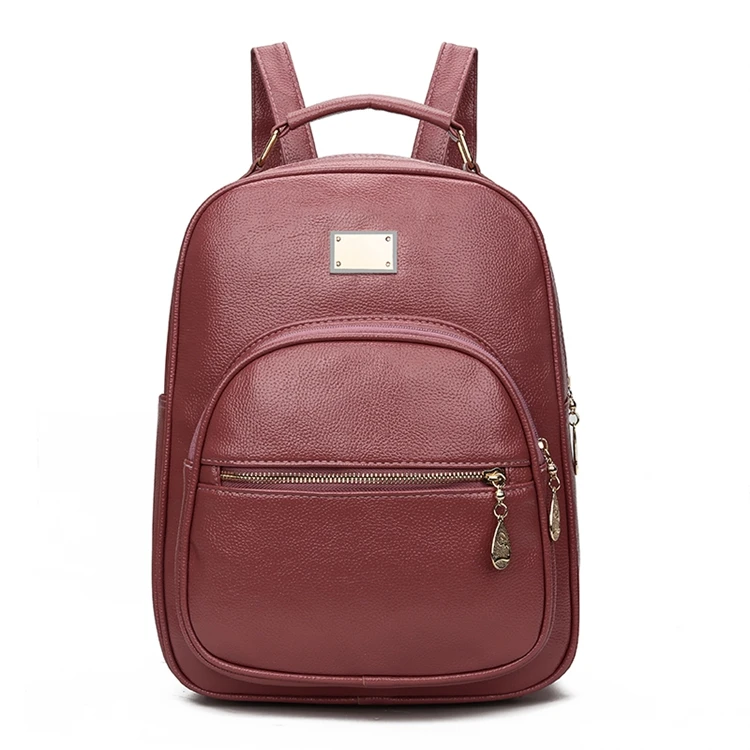 
Fashionable popular Good Quality women Lightweight Slim Back Pack Laptop Backpack 
